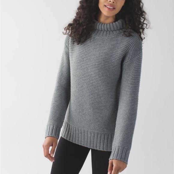 Lululemon Karma Kurmasana Knit Turtleneck Sweater